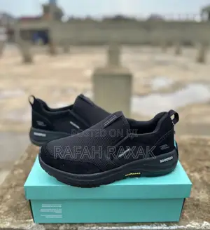 Original Black Skechers Go Walk Outdoor Sneakers