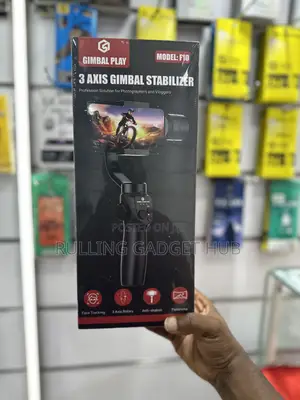 3-Axis Gimbal Stabilizer Designed for Photographers - Black