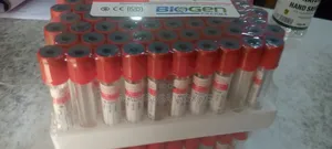Plain/ Red and Purple Top Vacutainer