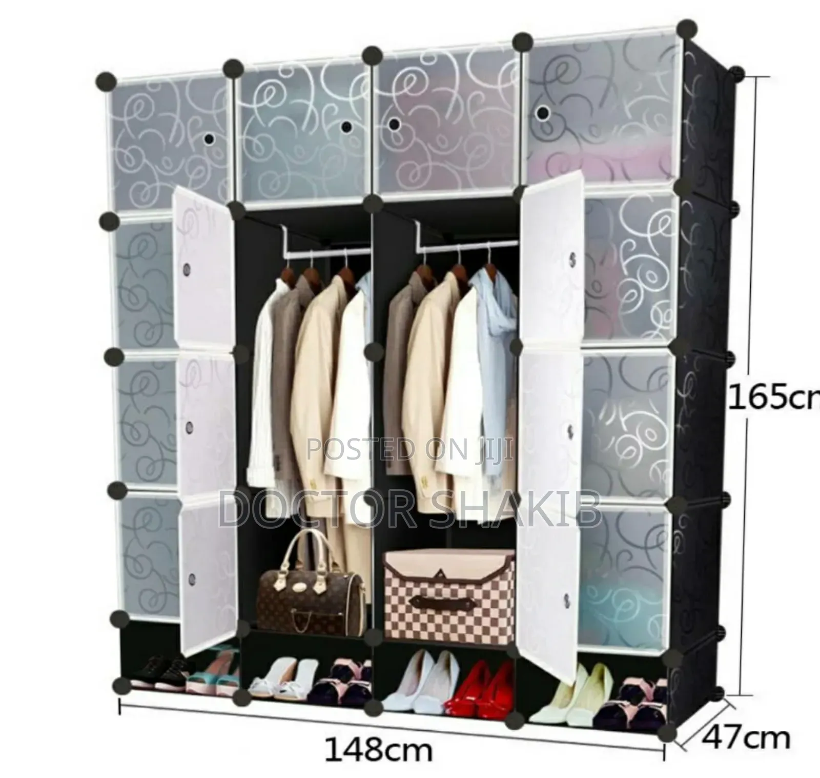 New Portable, Modular Wardrobe and Storage Organizer