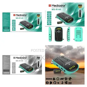 Mediastar Ms-R140 Forever Tv Digital Satellite Receiver Hd-