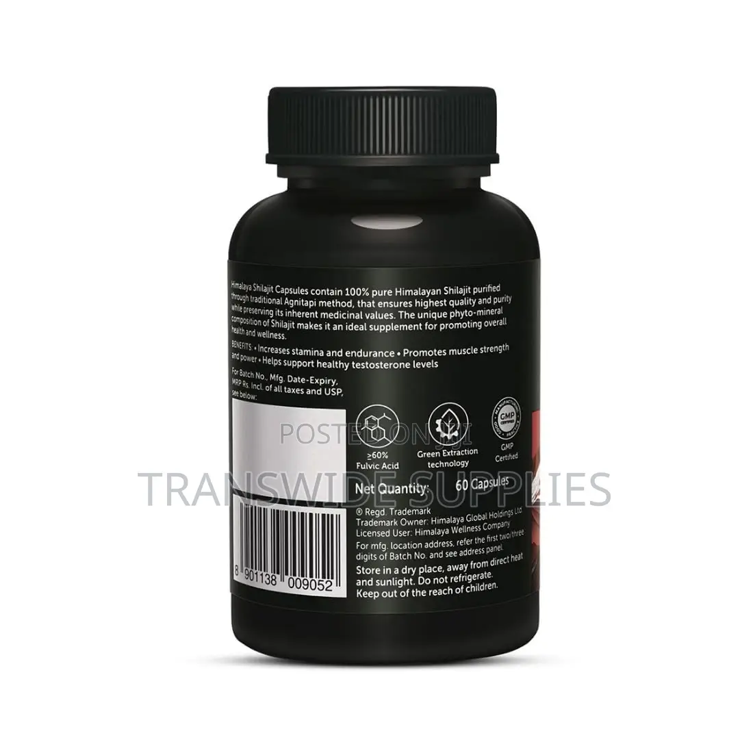 Himalaya Shilajit 60 Cap Enhances Stamina, Energy, and Power