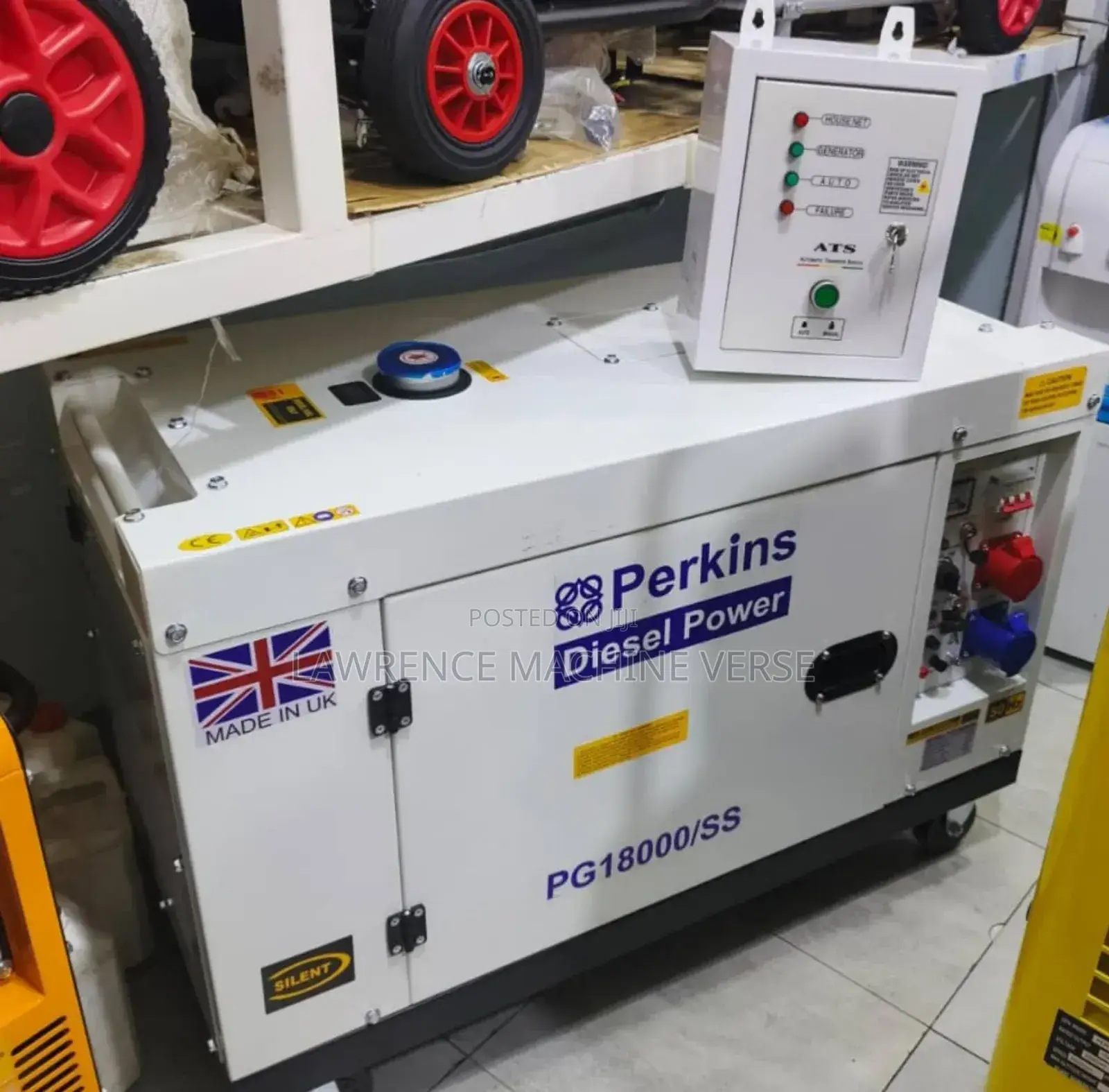Perkins Diesel Generator 12kva There Phase