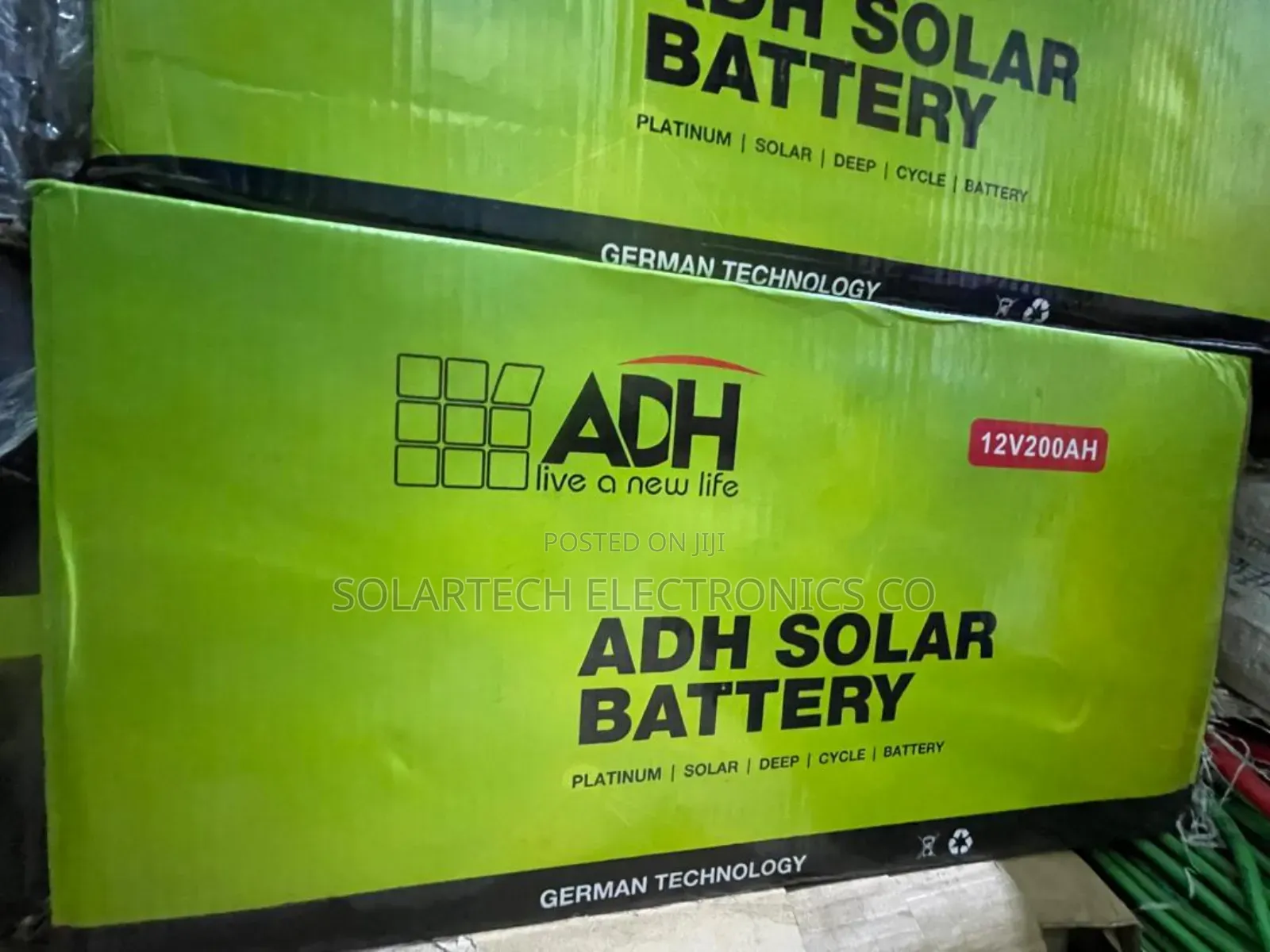 200ah Original Adh German Technology Solar Battery Zako