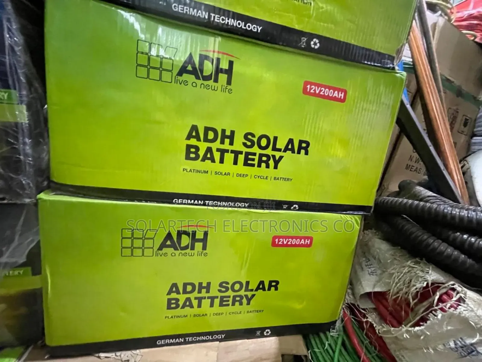 200ah Heavy Duty Adh Solar Powder Battery Vuwa