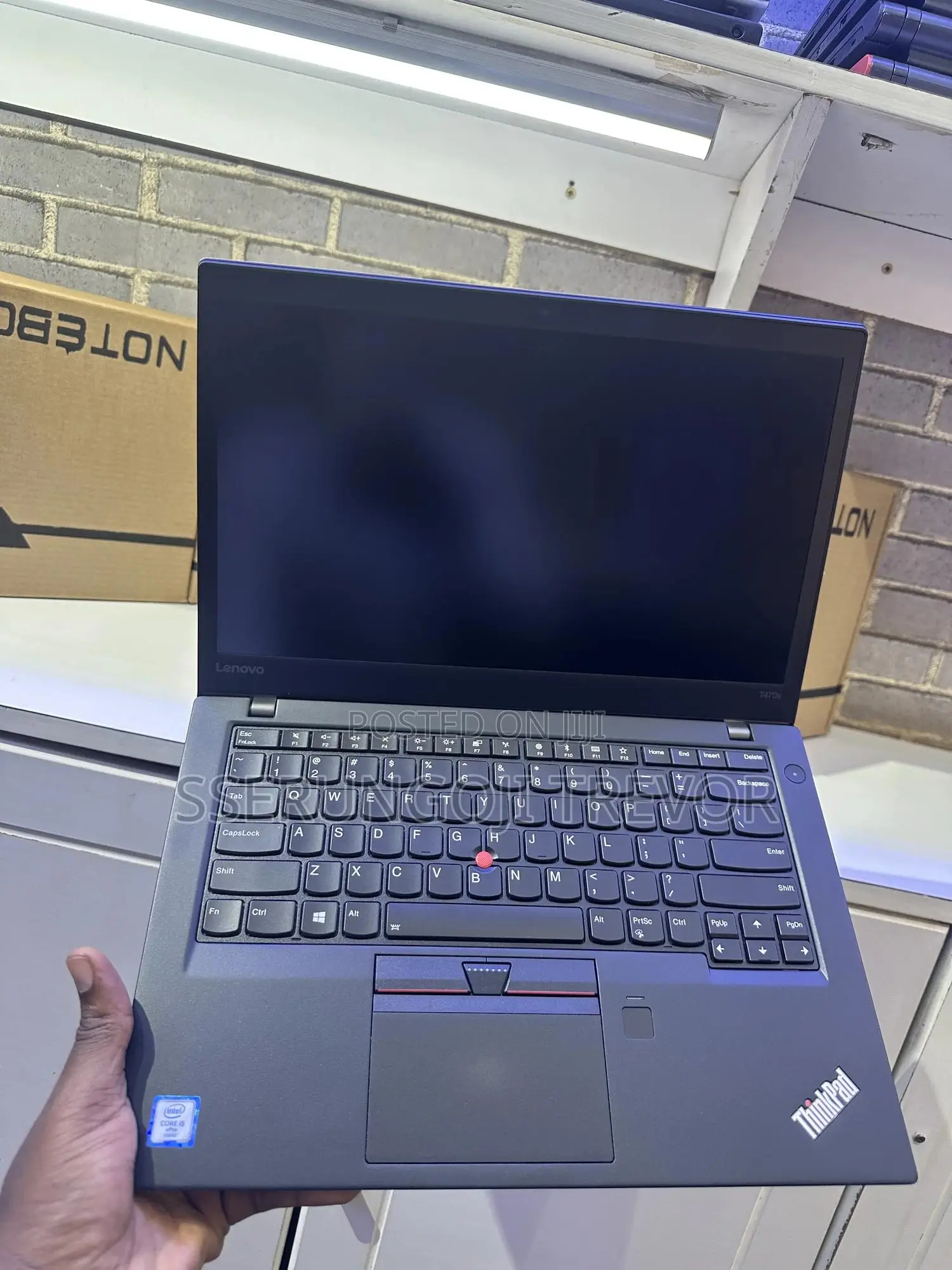 Laptop Lenovo ThinkPad T470s 8GB Intel Core I5 SSHD (Hybrid) 256GB