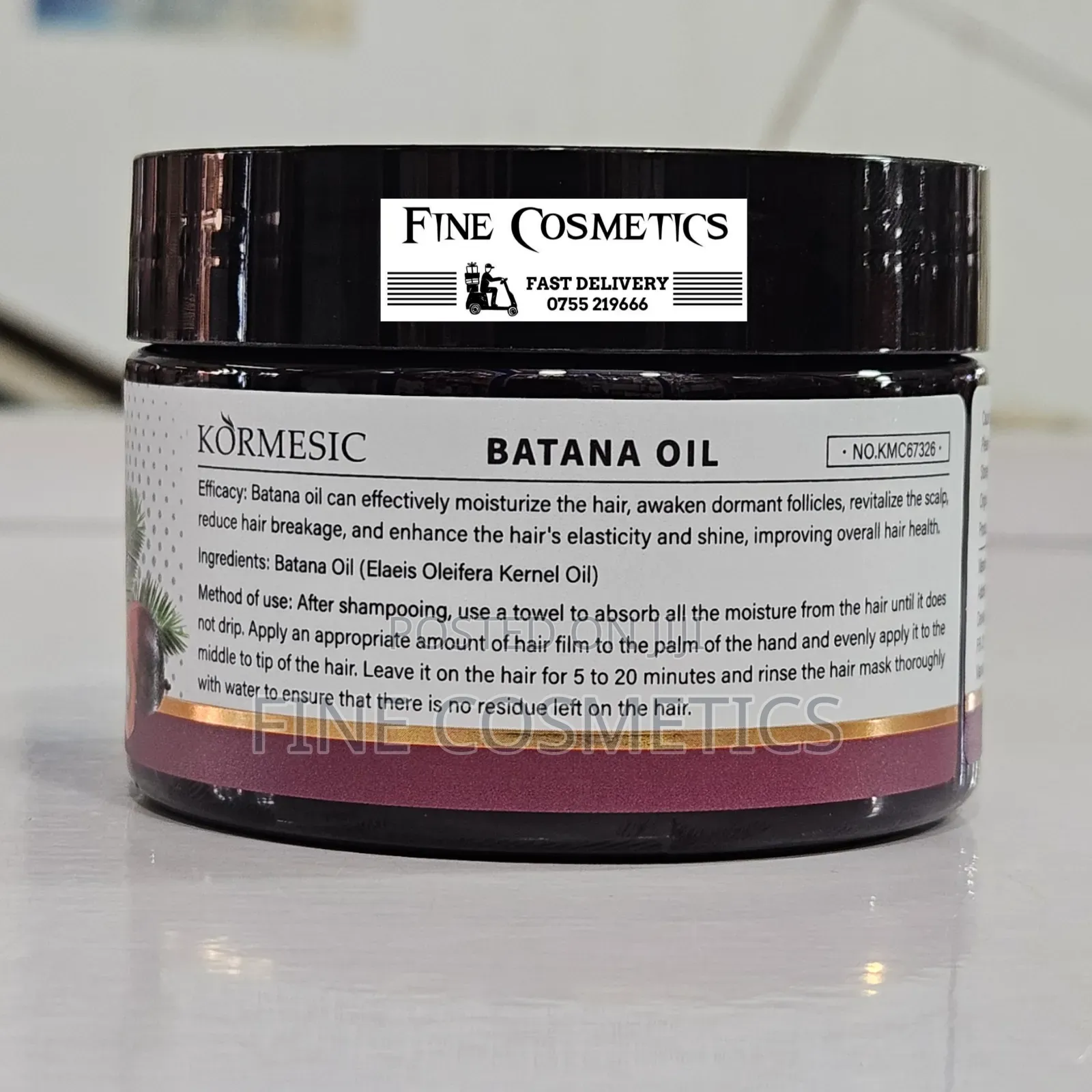 Batana Oil Anti-Hair Breakage Strengthening Hair Loss Cream