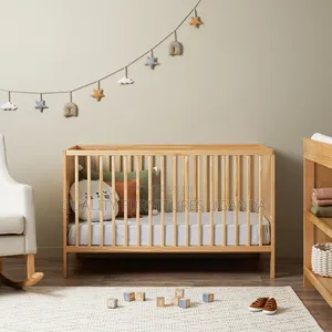 Natural Coloured Baby Cot