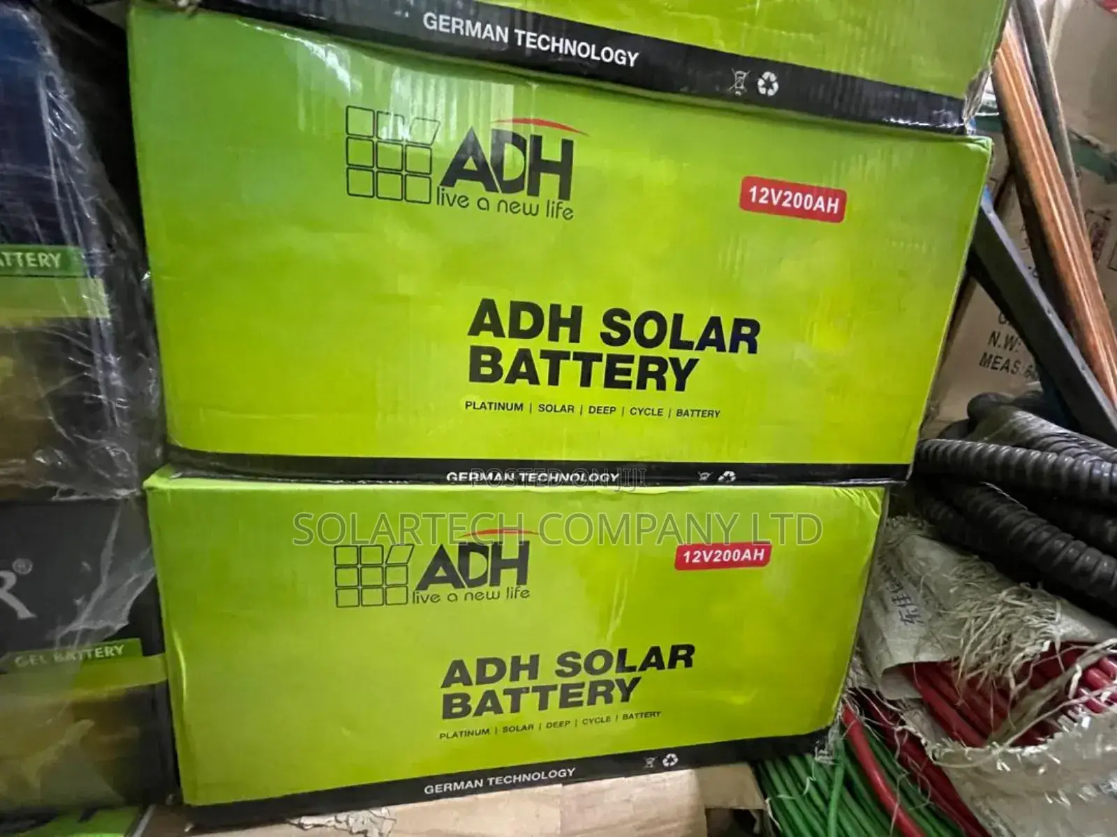200ah Original Adh German Technology Solar Battery Jwop