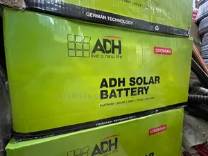 200ah German Technology Adh Solar Powder Battery Fuwh