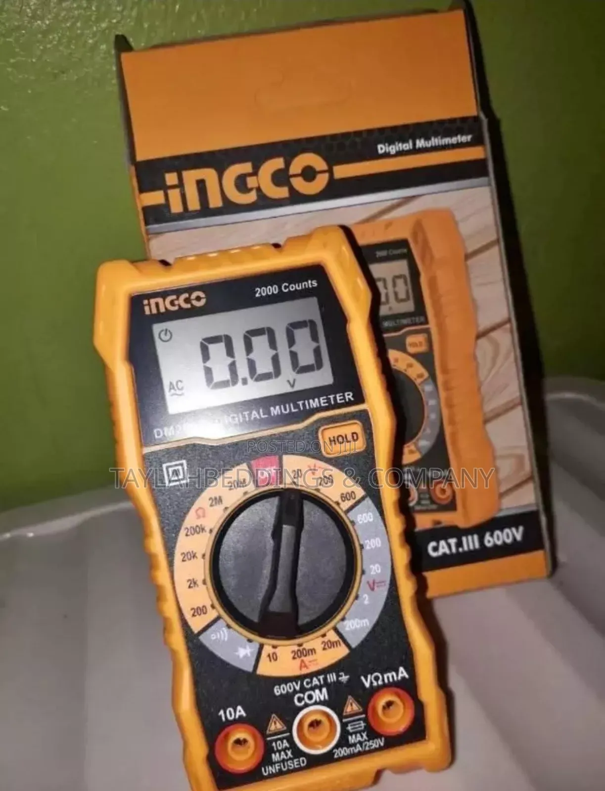 Ingco Heavy Duty Digital Multimeter Tester