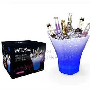 Led Speaker Colourful Ice Bucket