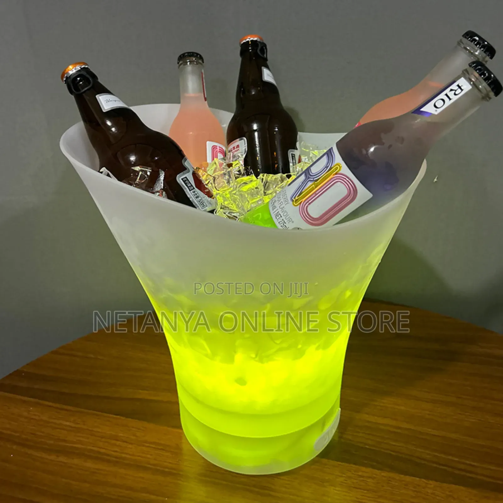 Led Speaker Colourful Ice Bucket