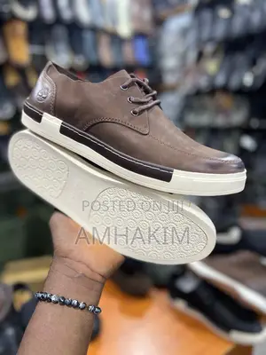 Men's Leather Low Sneaker Timberland Leather Shoes in Stock