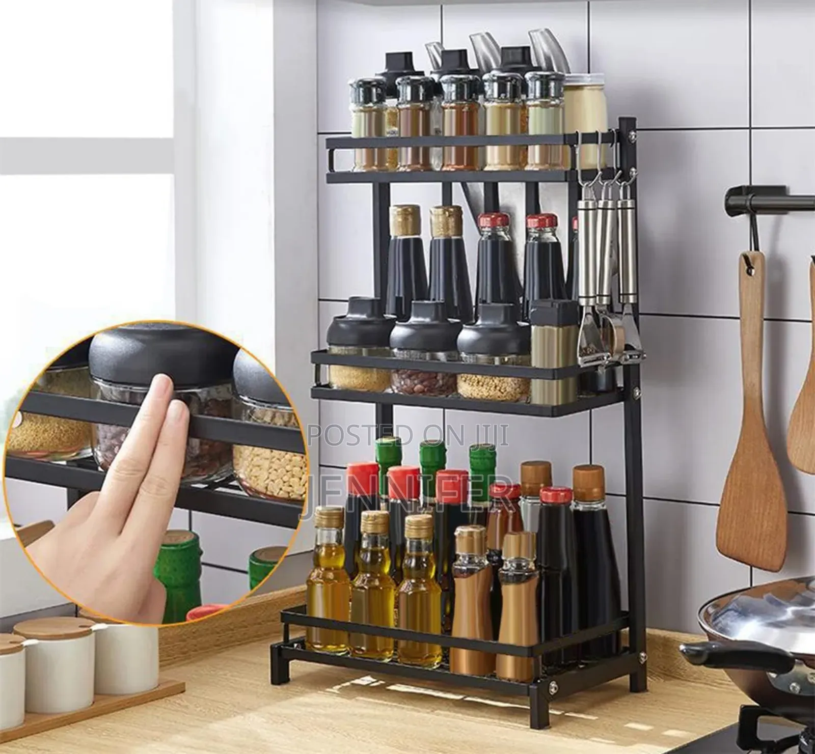 Multifunctional Spice Rack or Countertop Organizer