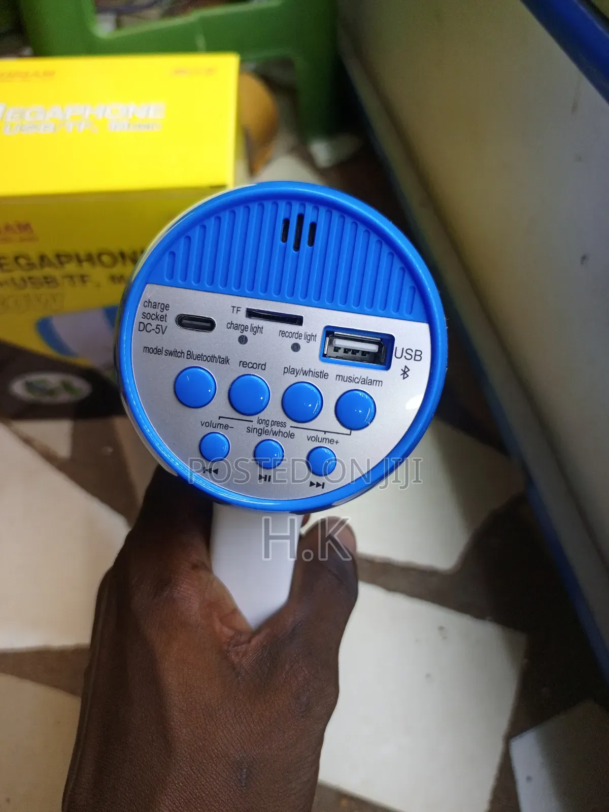 Trosiam 30w Megaphone With Usb/Tf Card Support