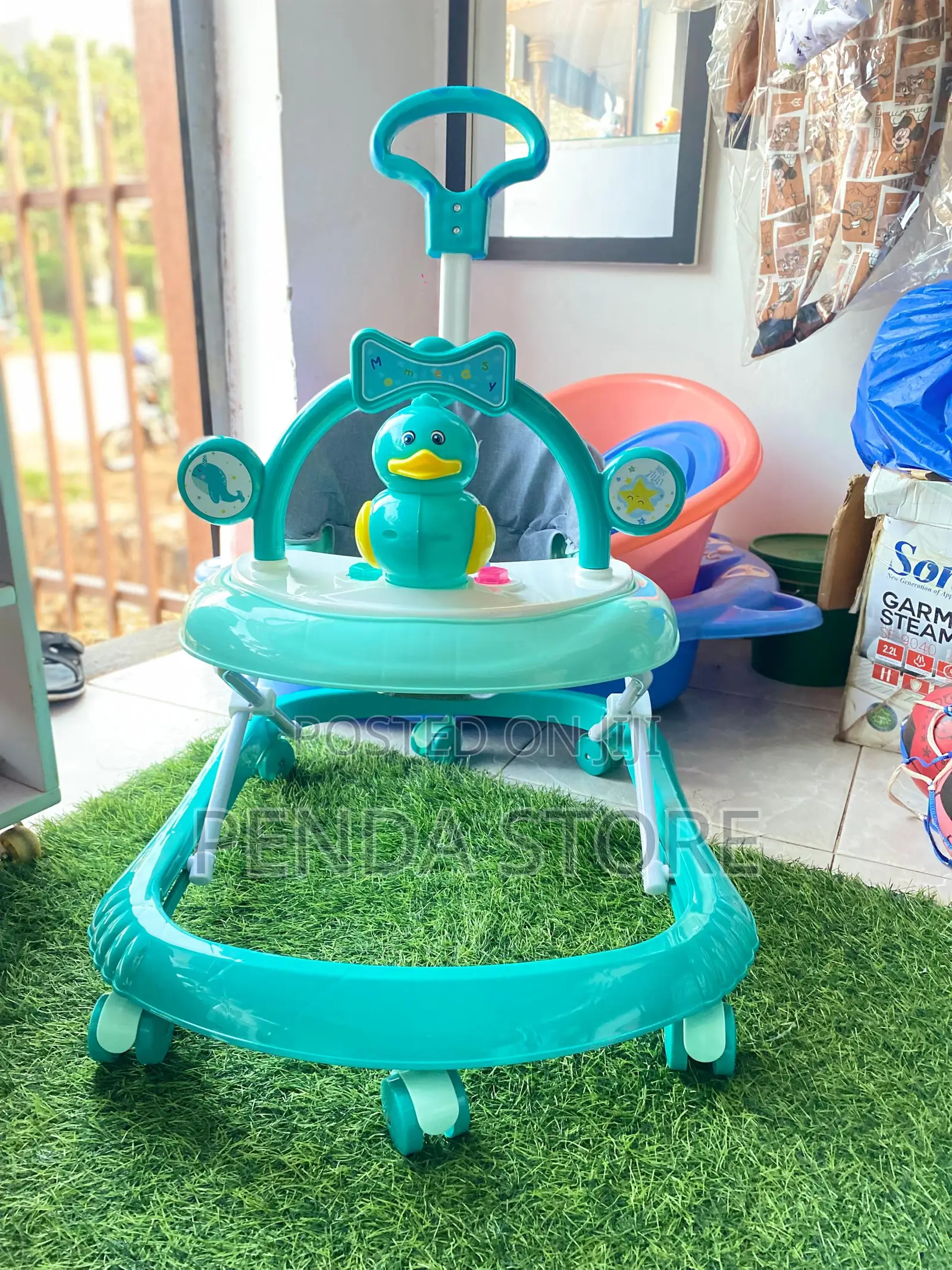 3-in-1 Baby Walker With Anti-Roller | Adjustable Baby Walker