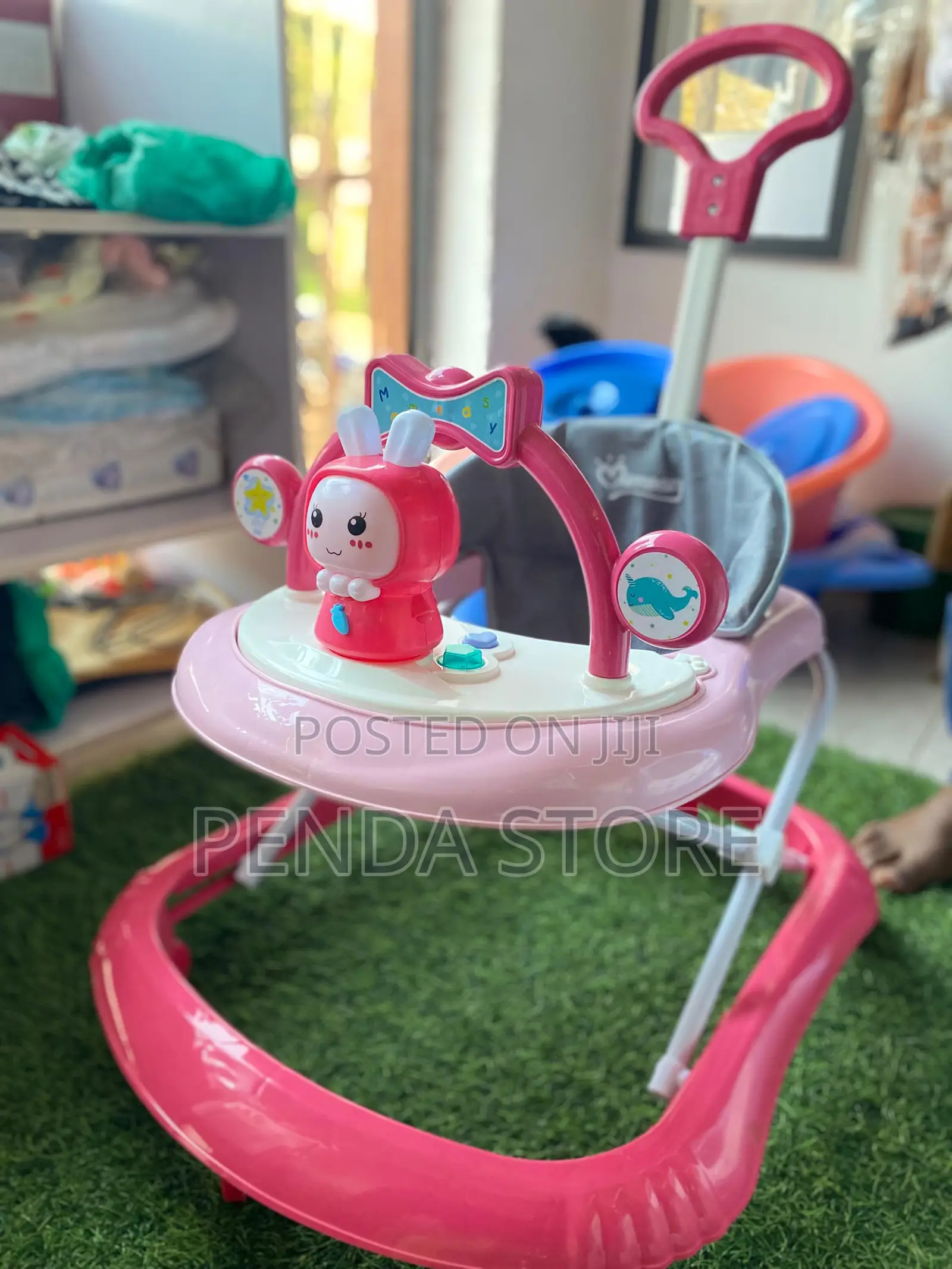 Baby Walker With Music | Foldable Plastic Baby Walker