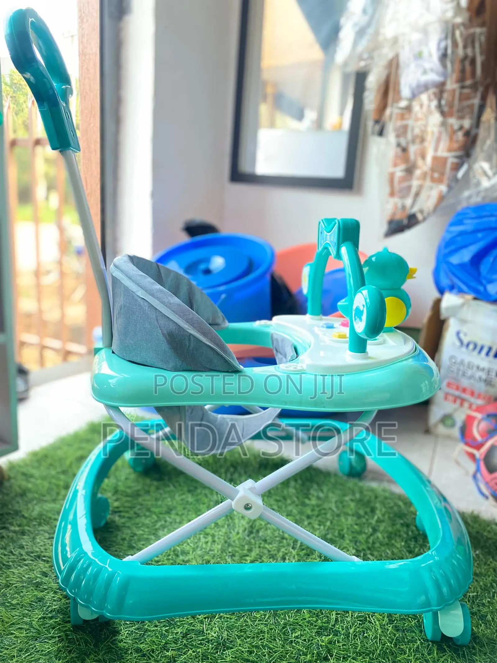 All‐In‐One Adjustable Toddler Walker | 3‐In‐1 Baby Walker