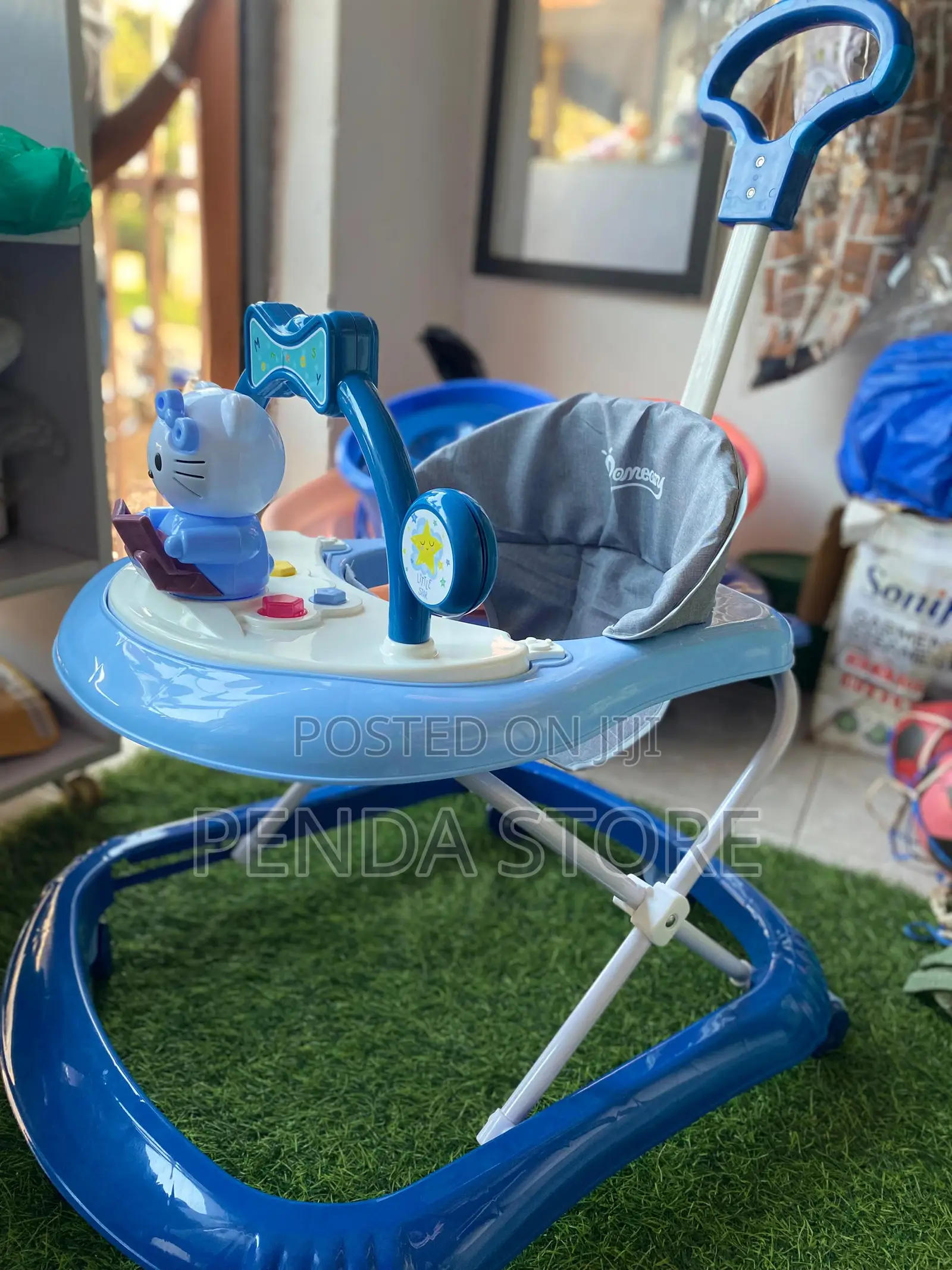 Foldable Baby Walkers With Handle | Rolling Baby Walkers