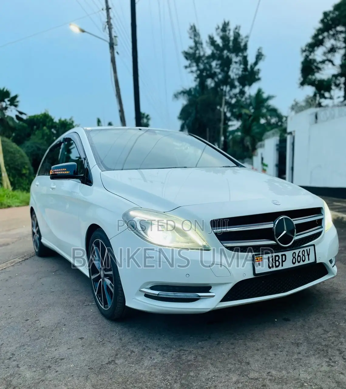 Mercedes-Benz B-Class 2017 White