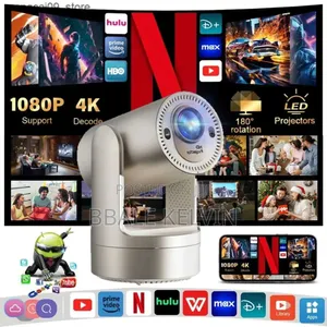 Borrego Smart 7 Android Projector 5g Wifi , 5200 Mah