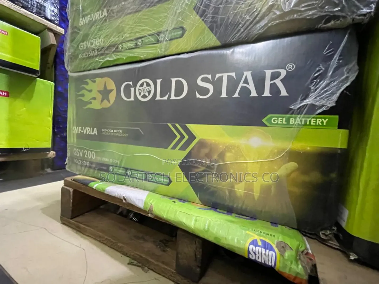 200ah Original Gold Star Vrla Solar Powder Battery Nova