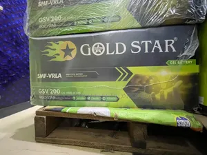 200ah Original Gold Star SMF Vrla Solar Powder Battery Weko