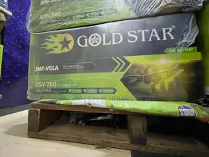 200ah Original Gold Star SMF Vrla Solar Powder Battery Cumo