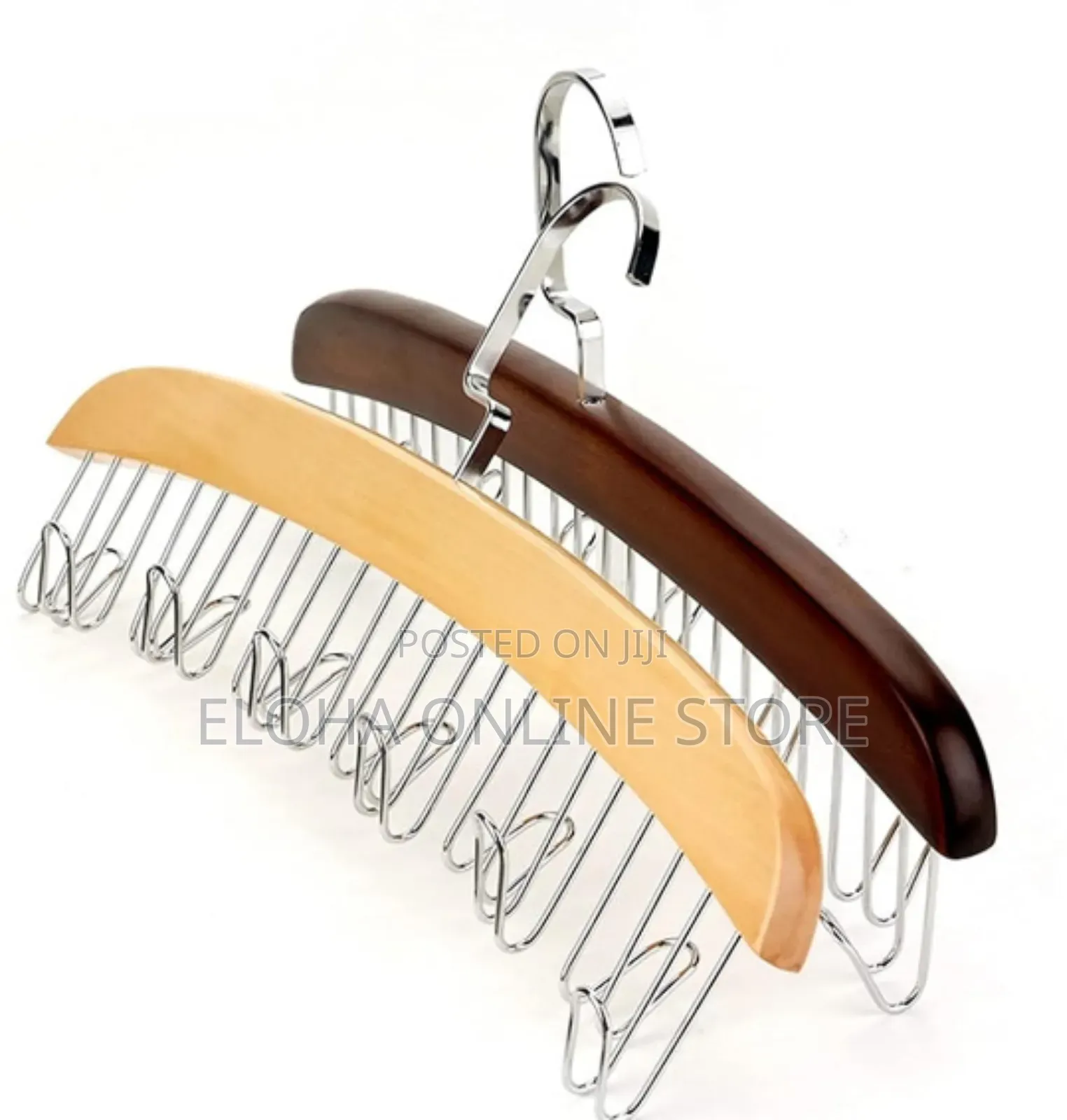Multifunctional Wooden Belt Hanger