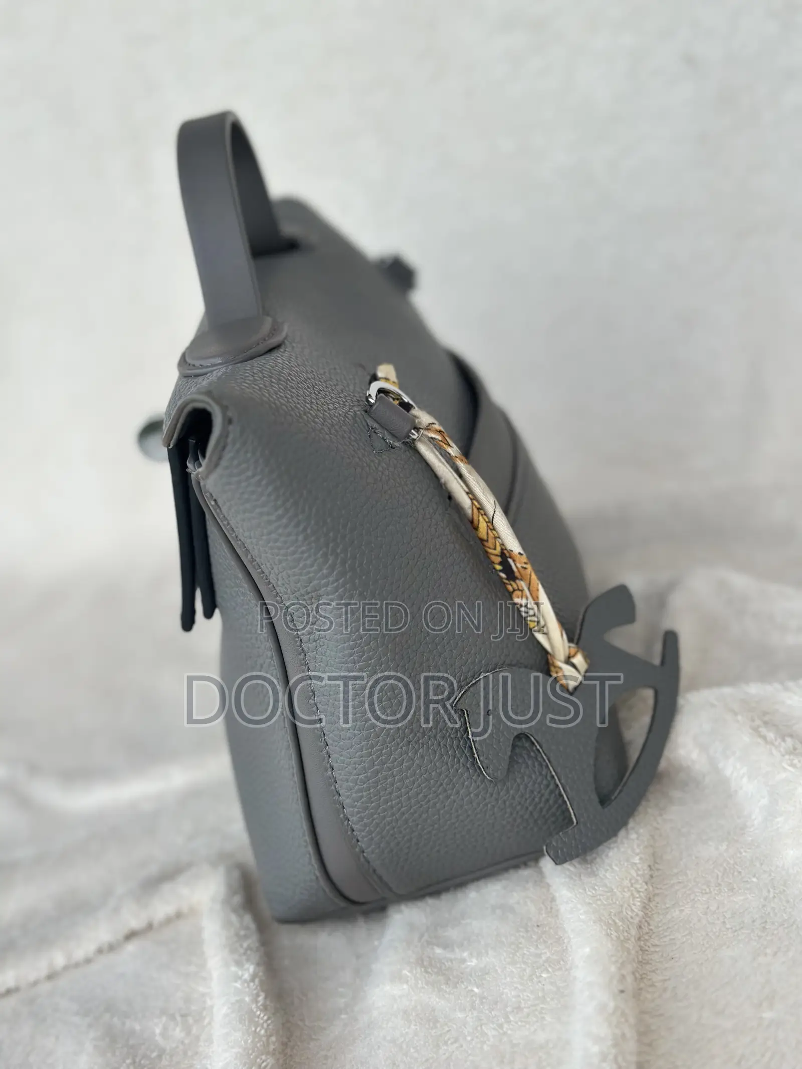 Gray Kelly Mini Bag