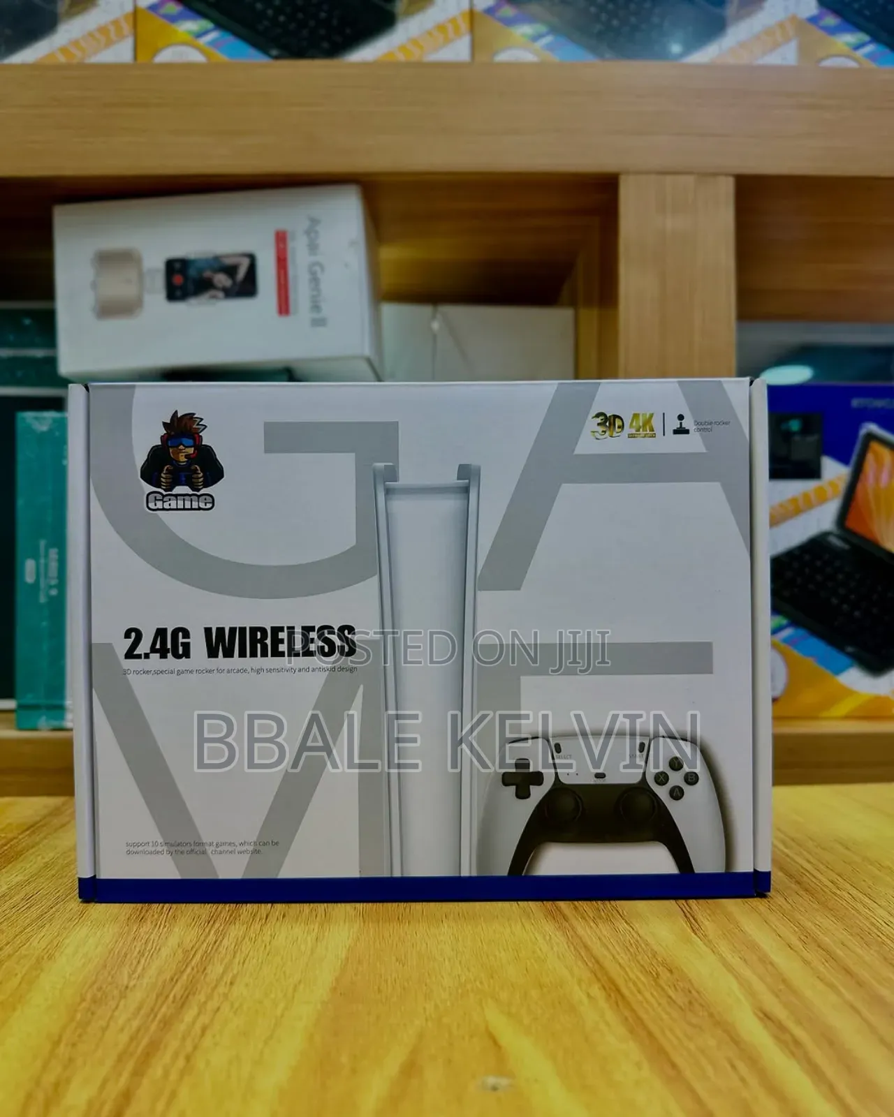 Wireless Retro Game Console Tv Stick, Built-in 30000+ Games