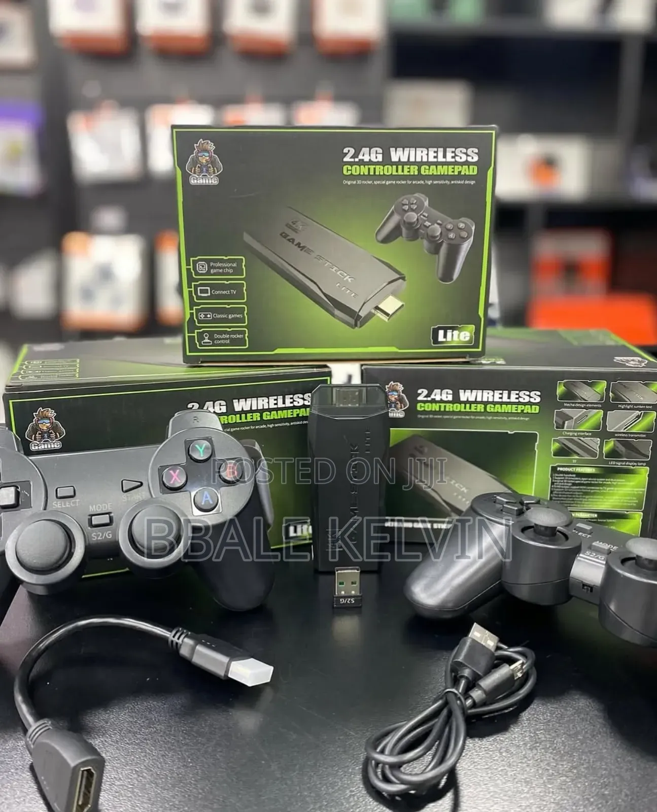 Game Tv Stick Lite With 2 Pads With Over 10,000 Retro Games