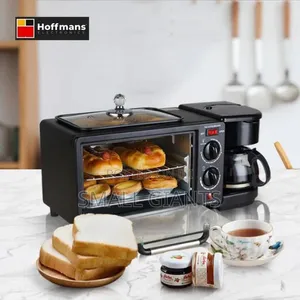 Hoffmans Home Breakfast Machine Maker Coffee ,Oven Grill