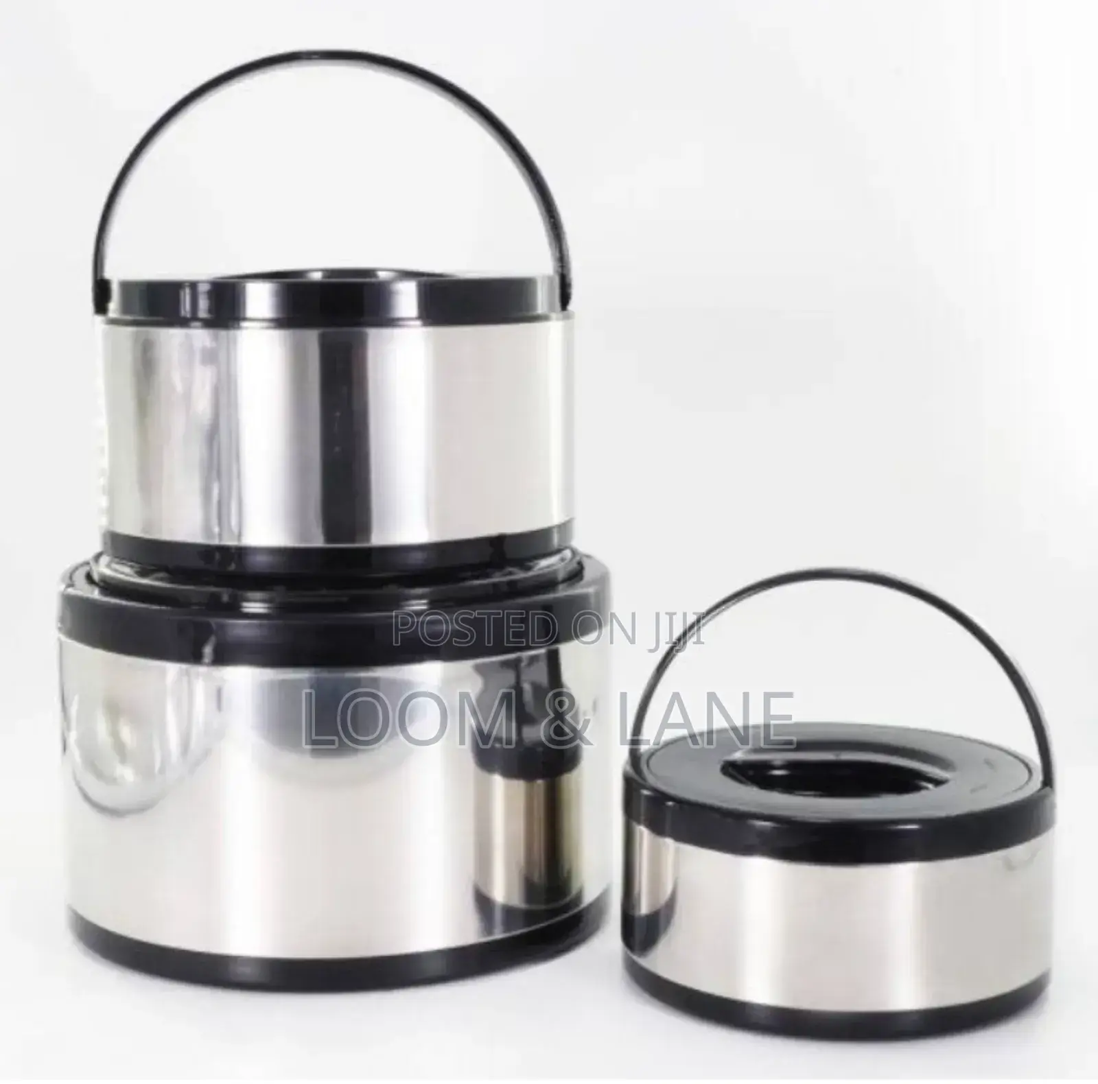 3-in-1 Insulated Lunch Box Tins
