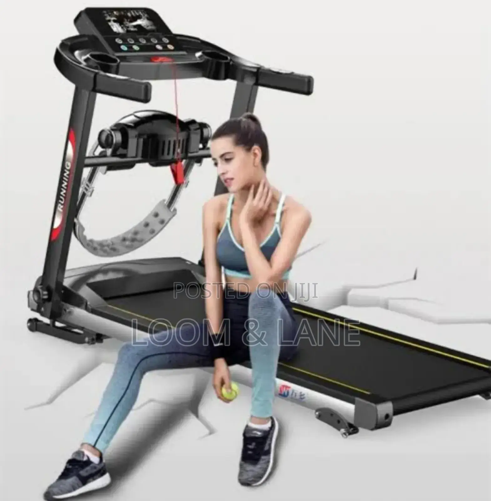 520mm Wide Gym Workout Treadmill