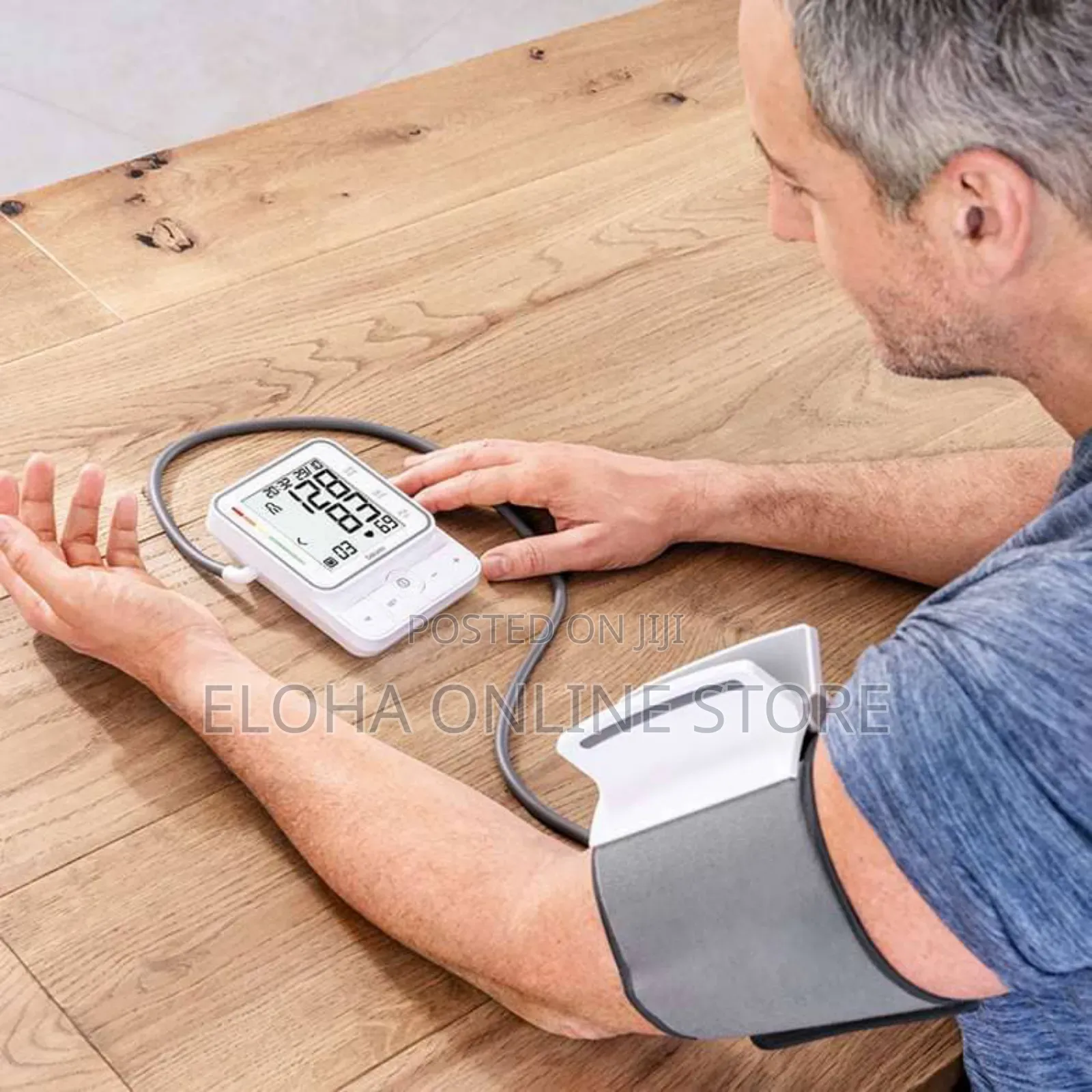 Automatic Digital Blood Pressure Monitor, White