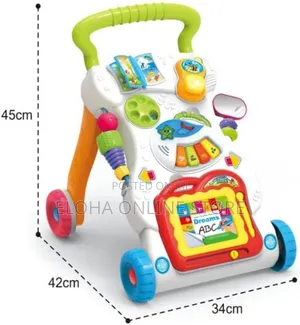 Baby Sit-to-Stand Learning Music Walker