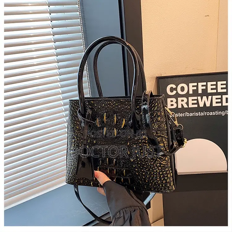 Crocodile Pattern Handbag