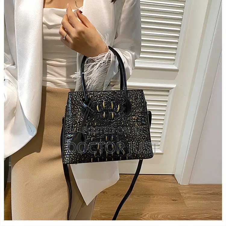 Crocodile Pattern Handbag