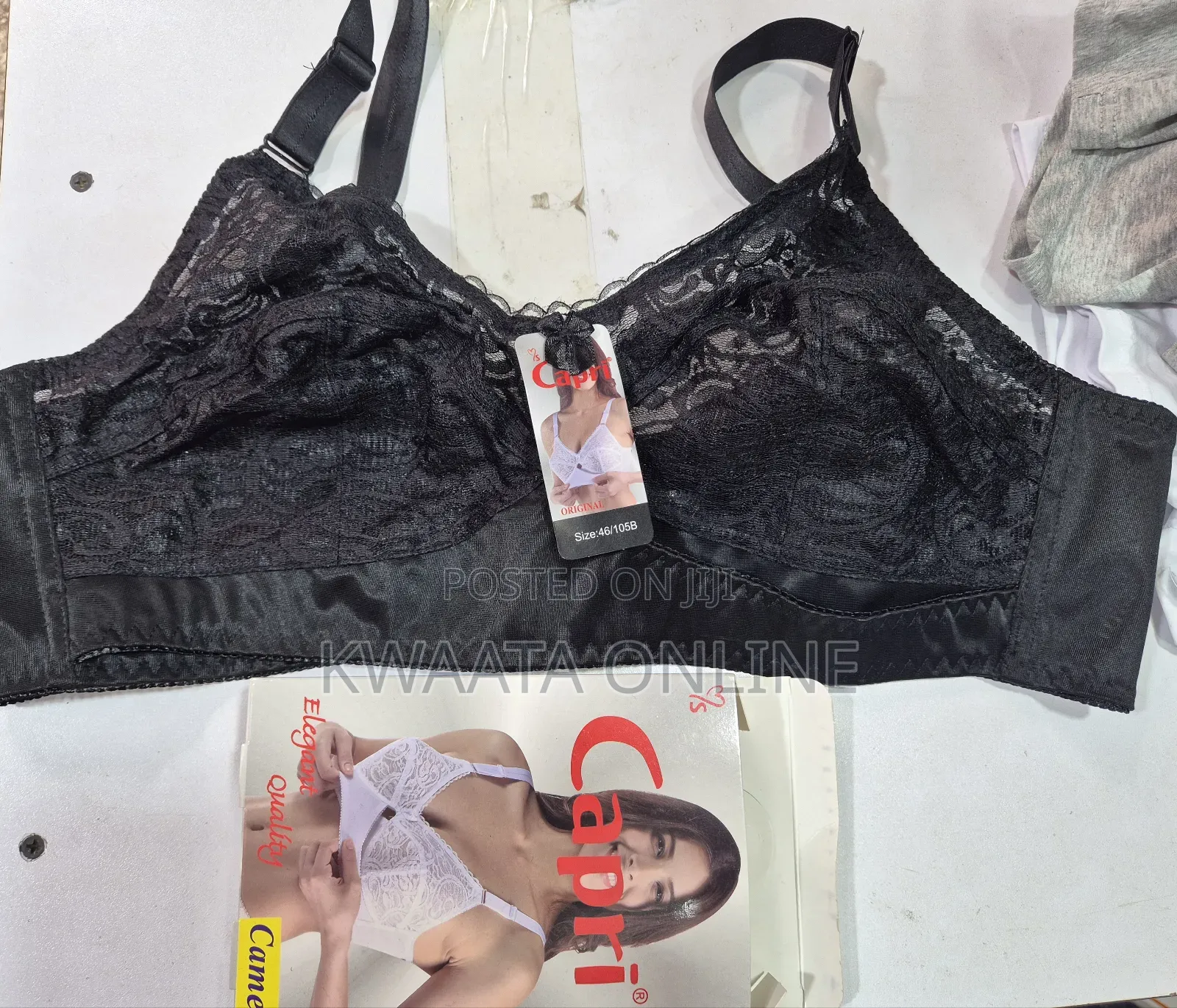 Capri Floral Lace Bra Women's Wireless Non Sponge Bralette
