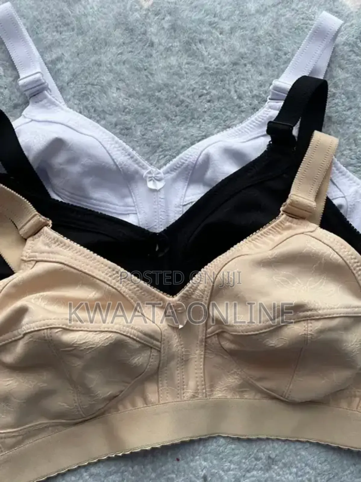 Women Full Coverage No Sponge Wirefree Bra Adjustable Strap
