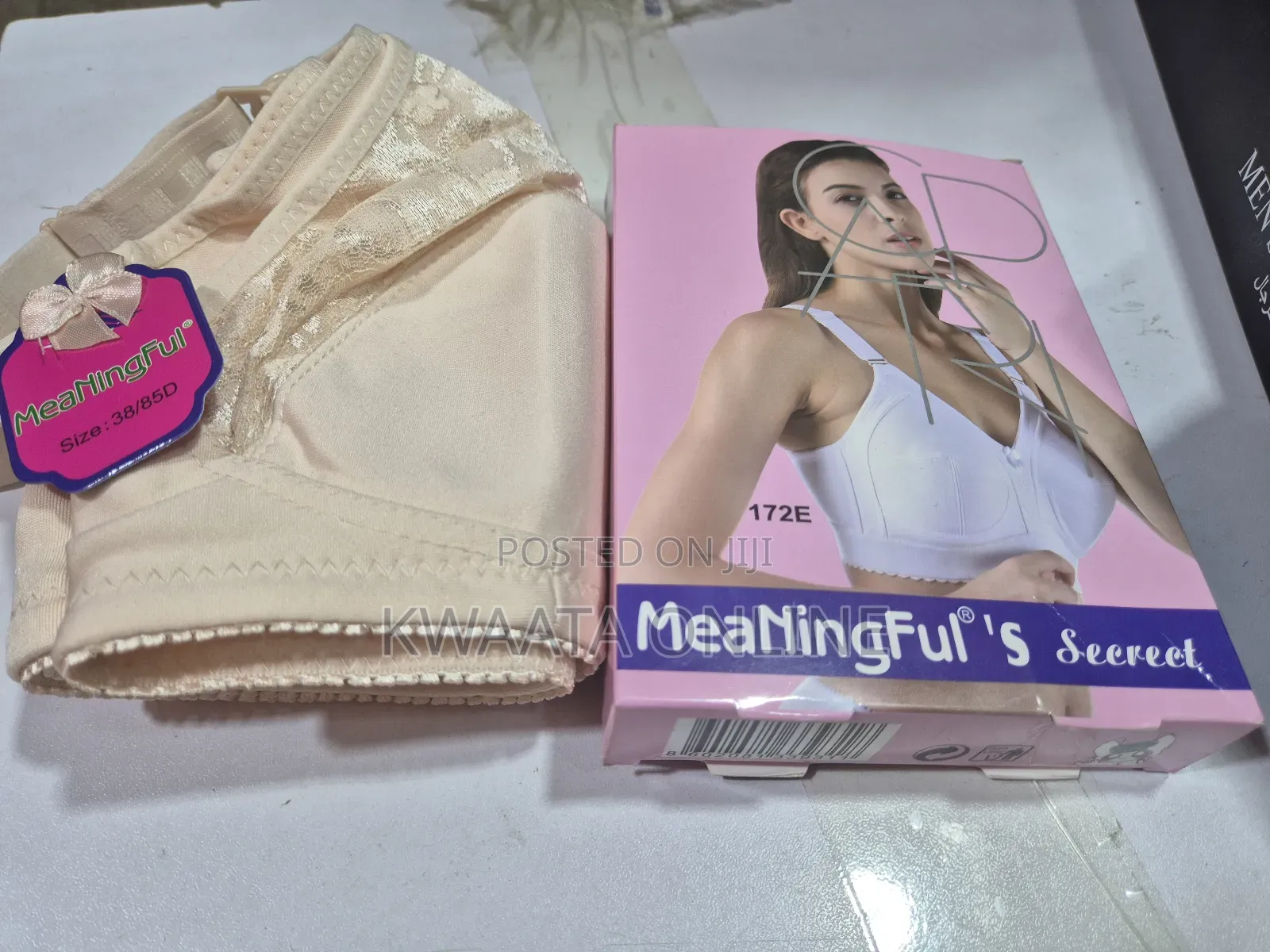 Women Full Coverage No Sponge Wirefree Bra Adjustable Strap
