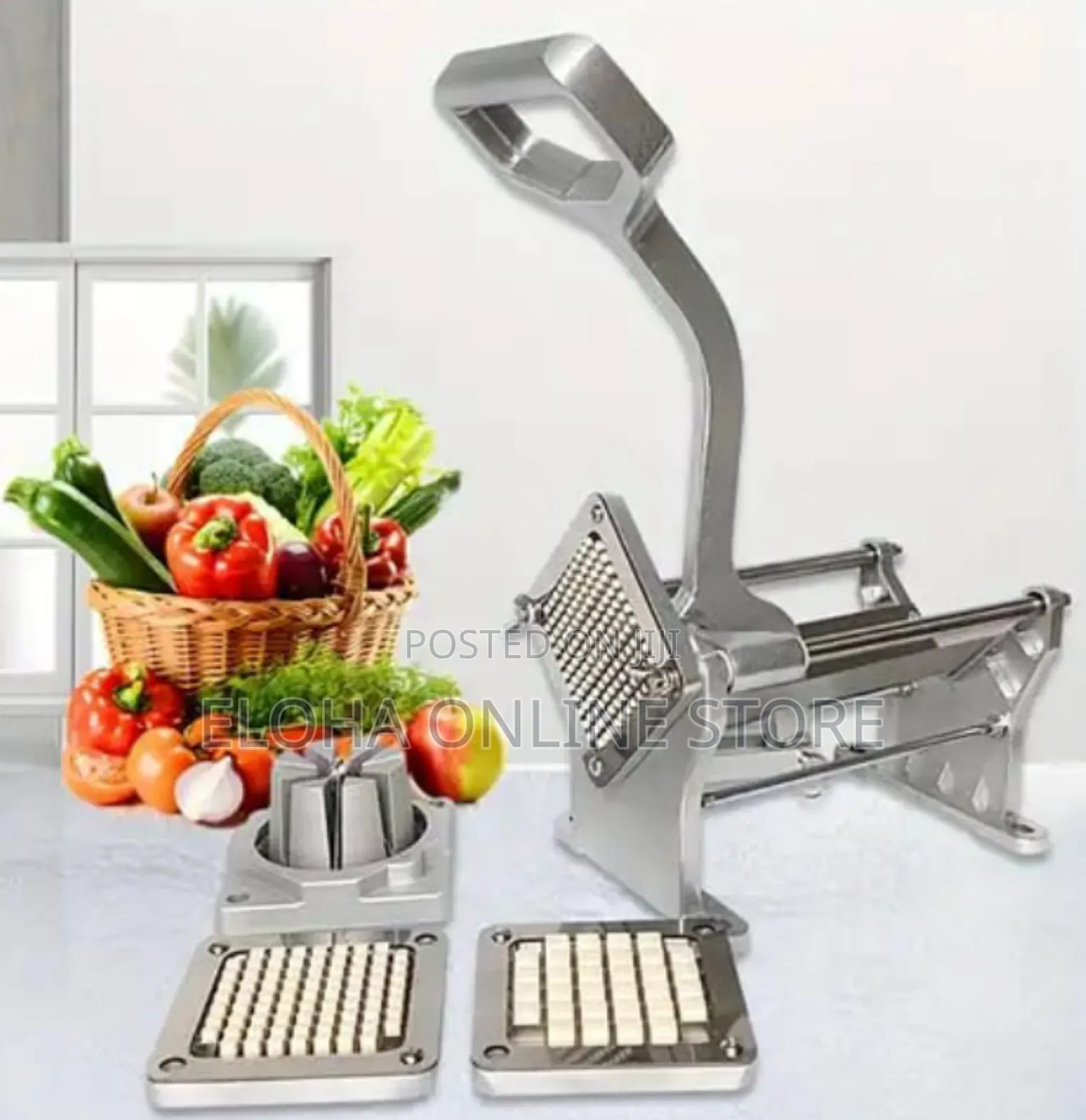 Perfect Fries Cutter— Strong, Easy Safe (Commercial)