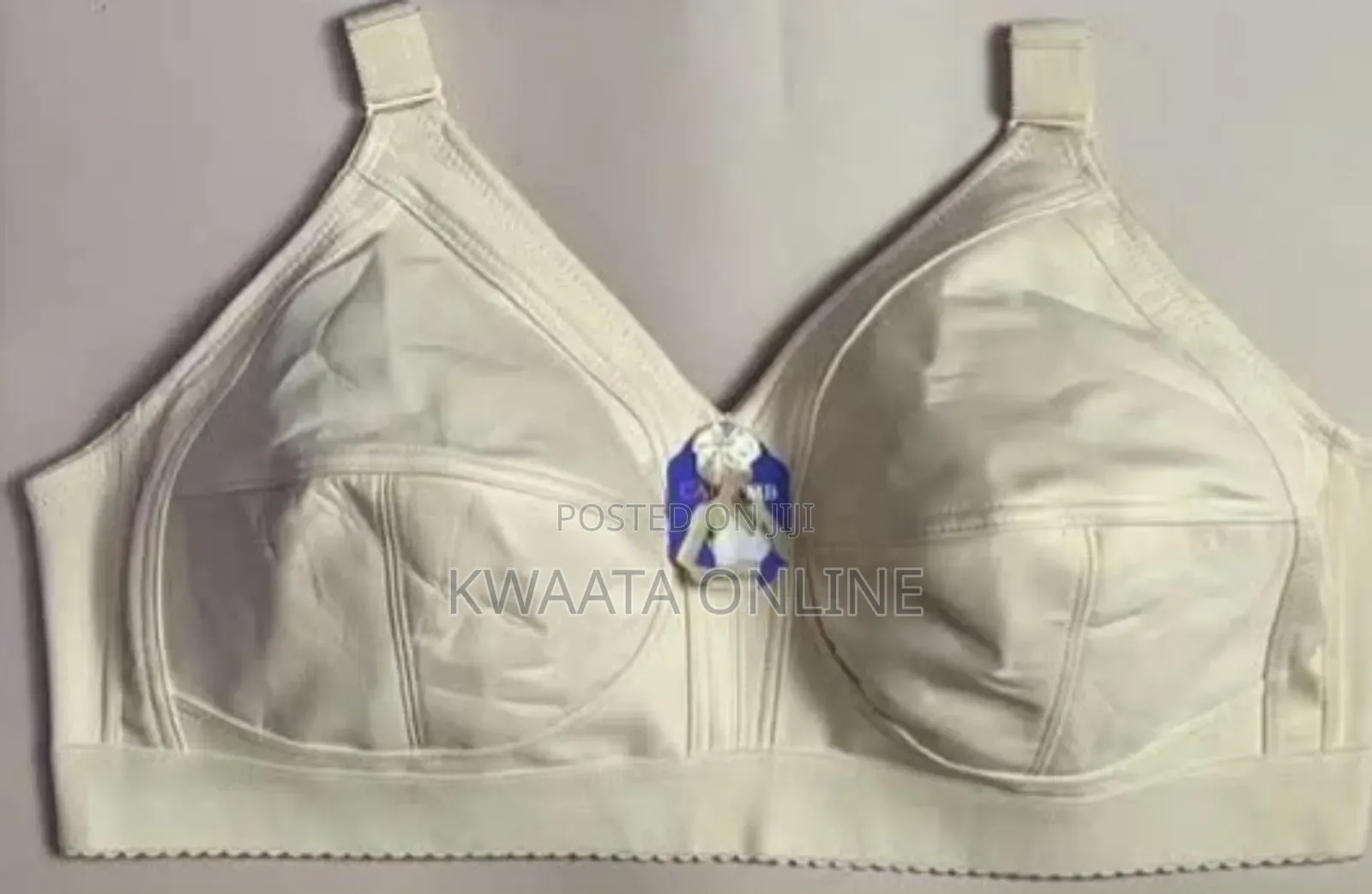 Women Full Coverage No Sponge Wirefree Bra Adjustable Strap