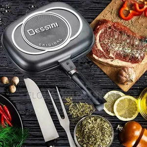 Dessini Aluminum Two-sided Double Grill Non