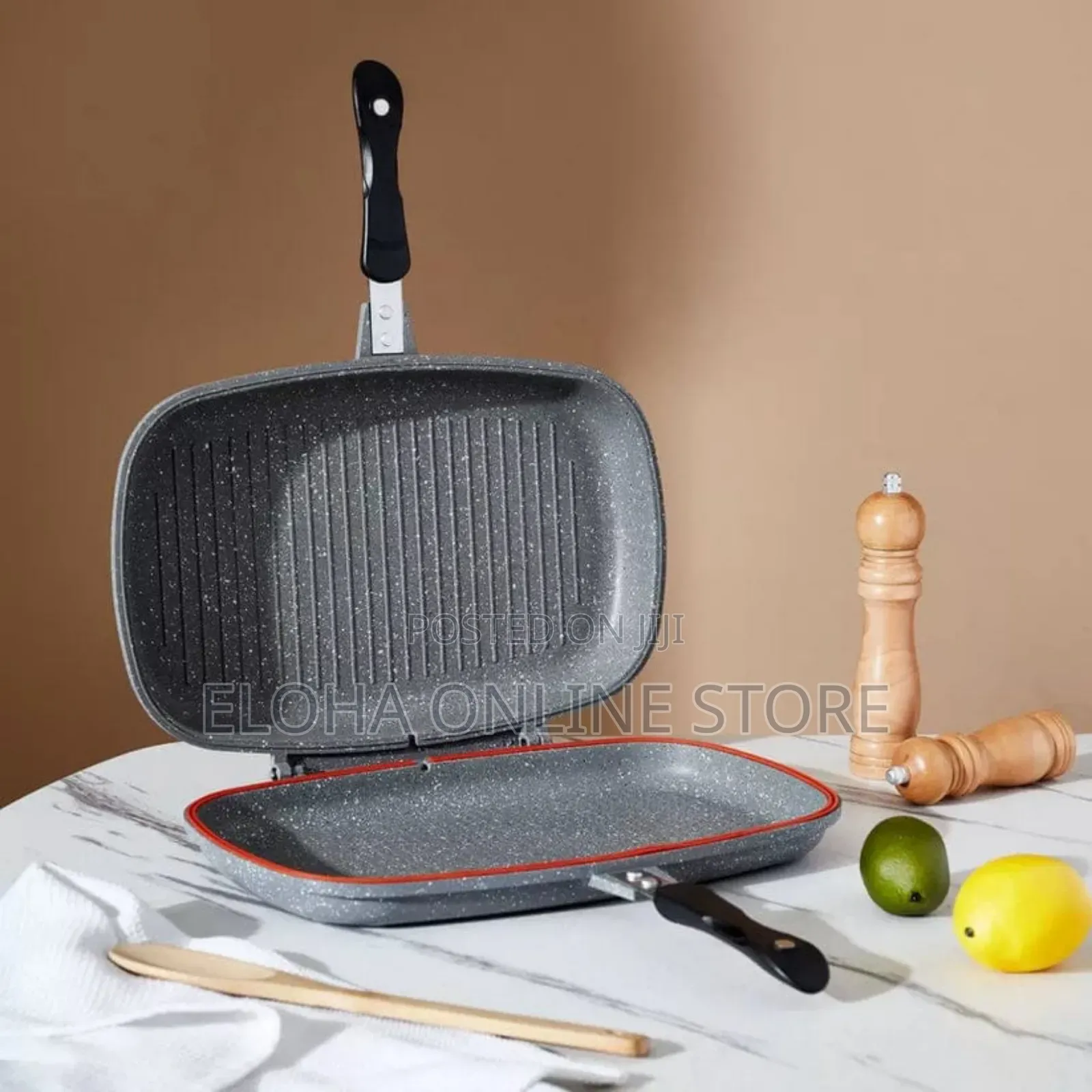 Dessini Aluminum Two-sided Double Grill Non