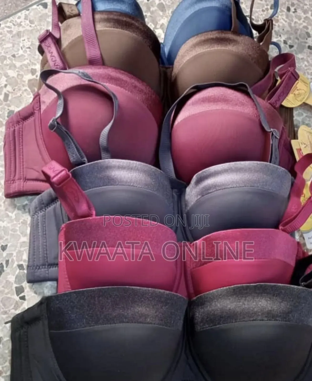Women Ribbon Bra Size 34-46d Half Cup Balconette Support Bra