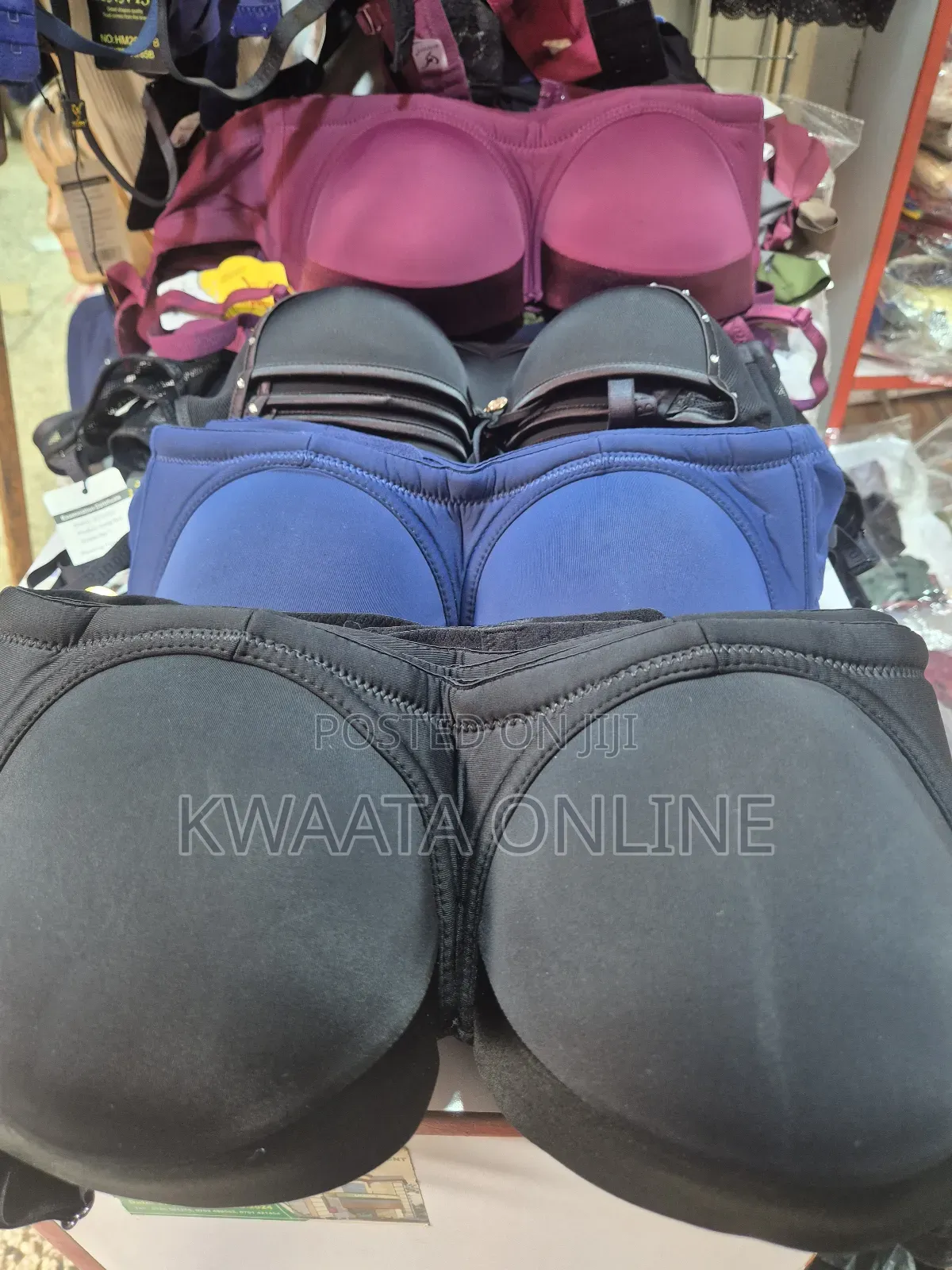 Women Ribbon Bra Size 34-46d Half Cup Balconette Support Bra