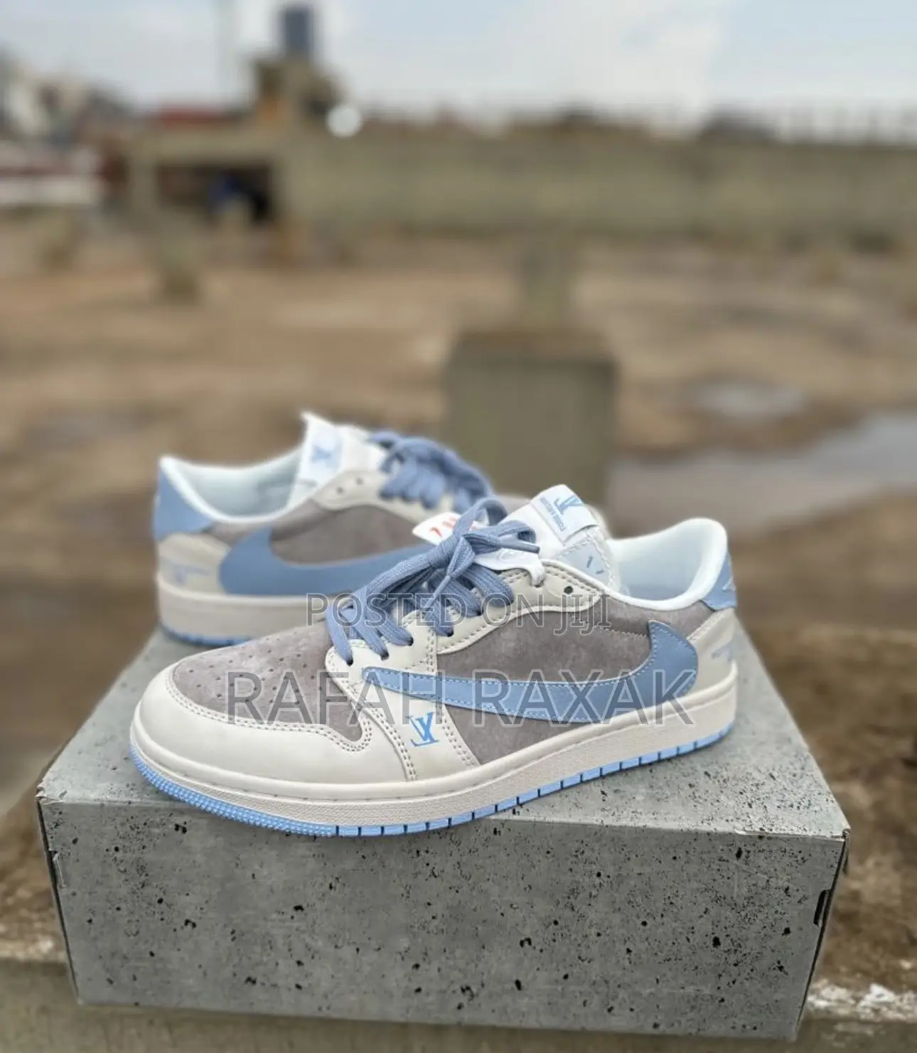 New Nike Air Jordan 1 Low X Travis Scott X Louis Vuitton